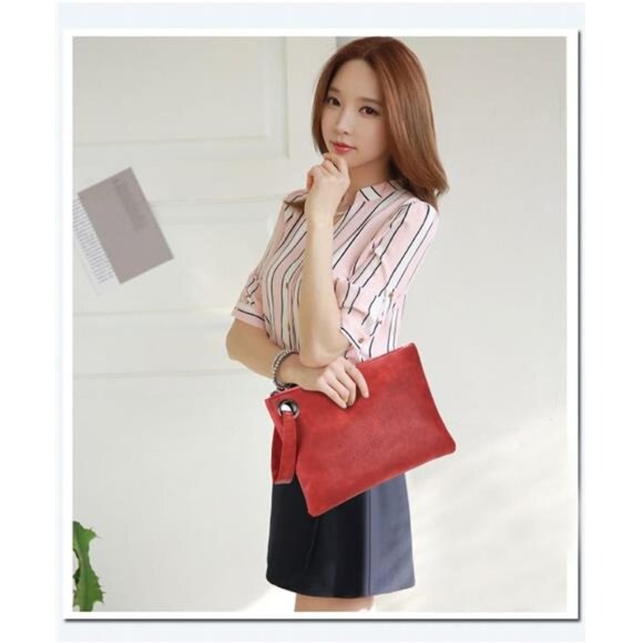 Evening Bags Purse Envelop Clutch Chain Shoulder Womens Golden - Picture 3 of 7